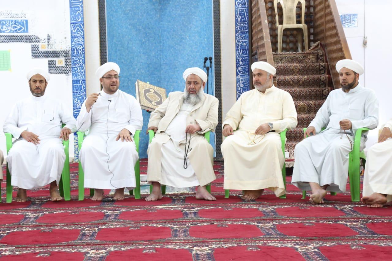 المجمع الفقهي العراقي لكبار العلماء للدعوة والإفتاء فرع الفلوجة يزور قضاء عنه