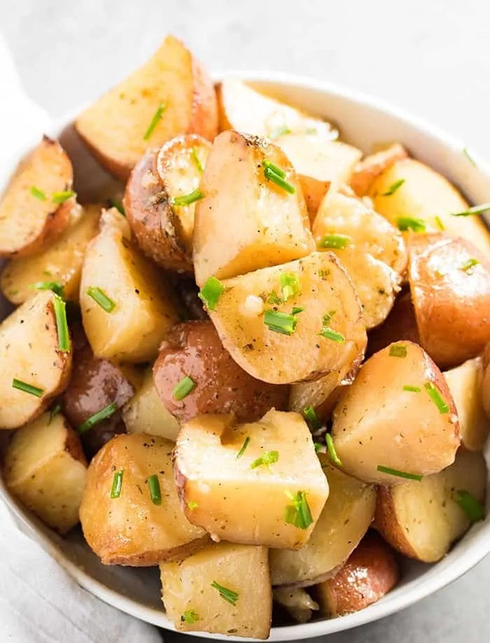 Red Ranch Flavored Crock Pot Potatoes