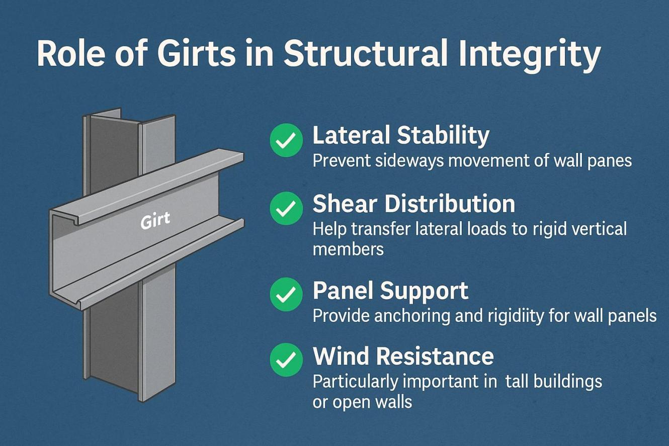 Role of girts in structural intregrity