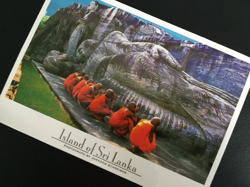 Postcard of the Week, Sri Lanka #pcotw