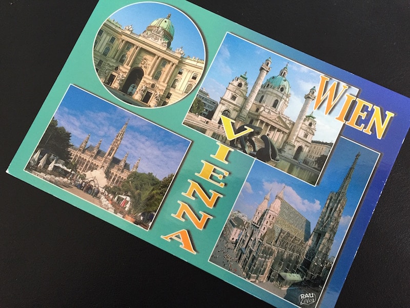 #pcotw Postcard of the Week - Wien, Österreich