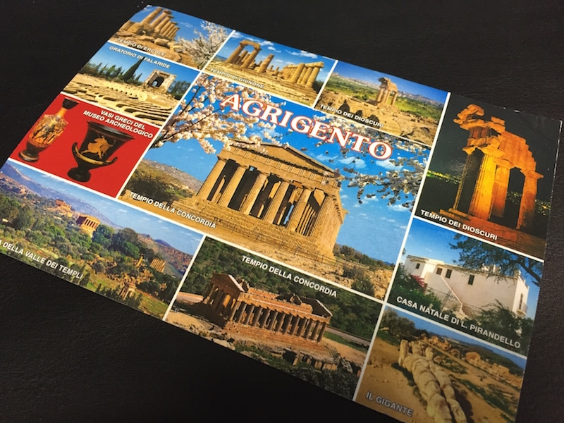 Agrigento, SIzilien Postcard of the Week