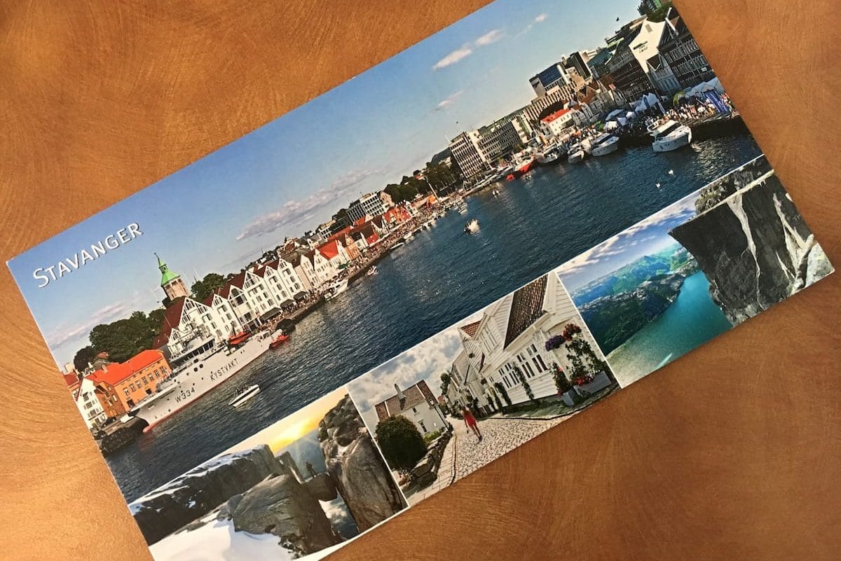 Postcard of the Week - Stavanger, Norwegen