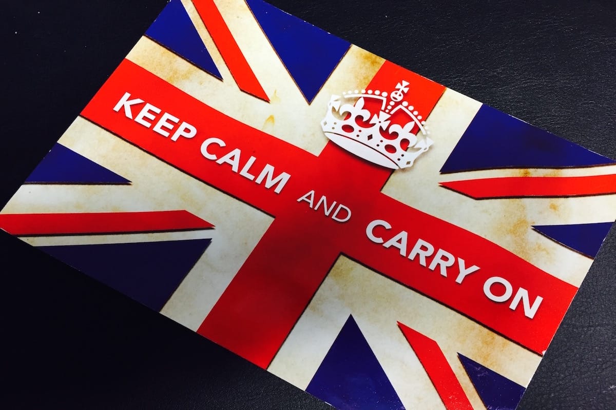Postcard of the Week - Keep Calm and Carry On