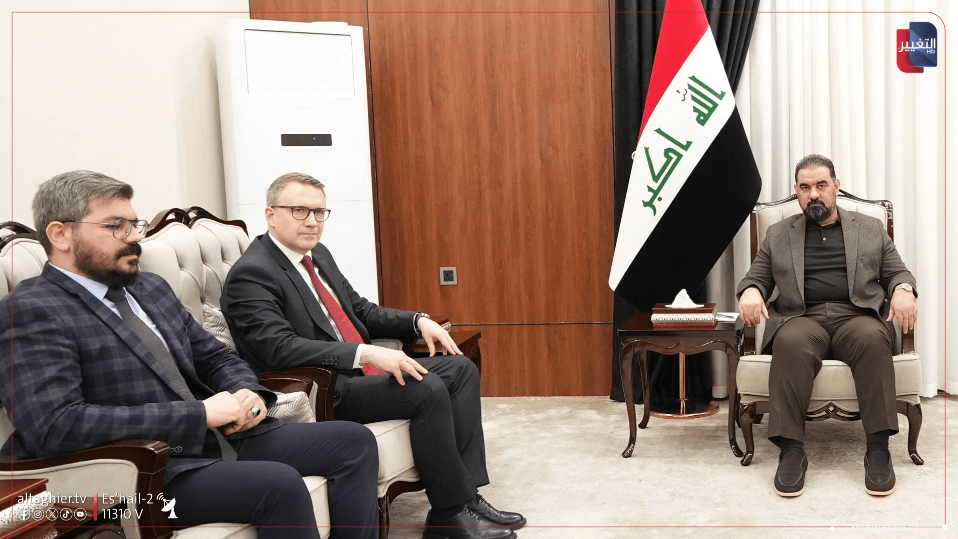 رئيس البرلمان هيبت الحلبوسي والسفير التركي يبحثان سبل تعزيز التعاون الأمني والاقتصادي وملف المياه 