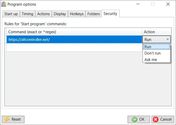 Security Options Alt Controller - Premium Colorful Texture Gallery - Full HD