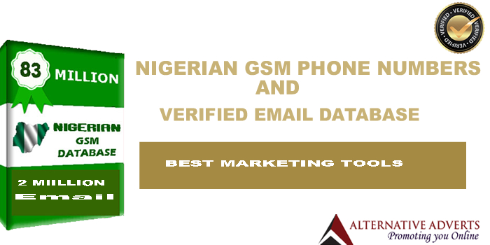 Lists of companies in Nigeria and email address of companies in Lagos