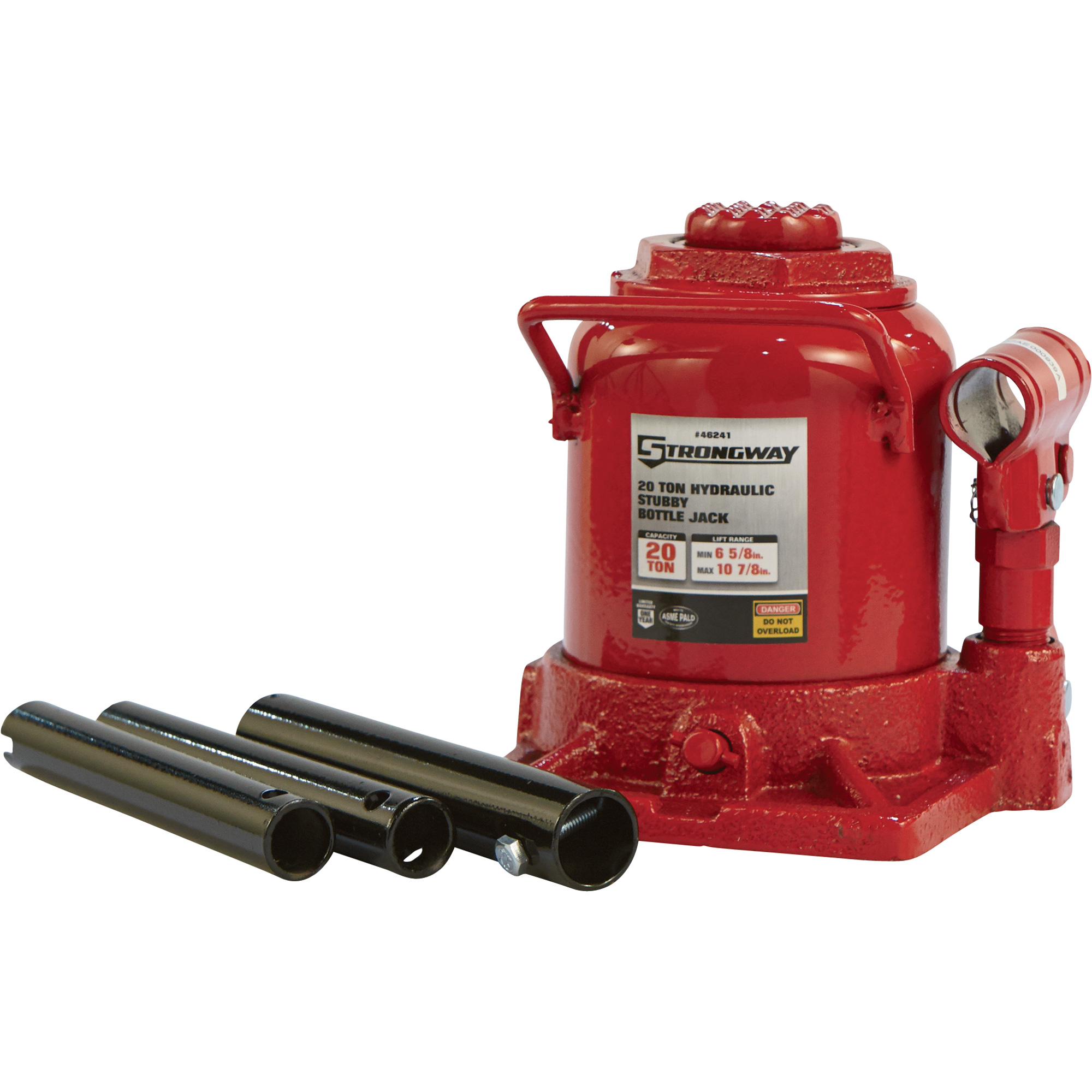 "20T low-profile Hydraulic bottle jack TLD69-3120"