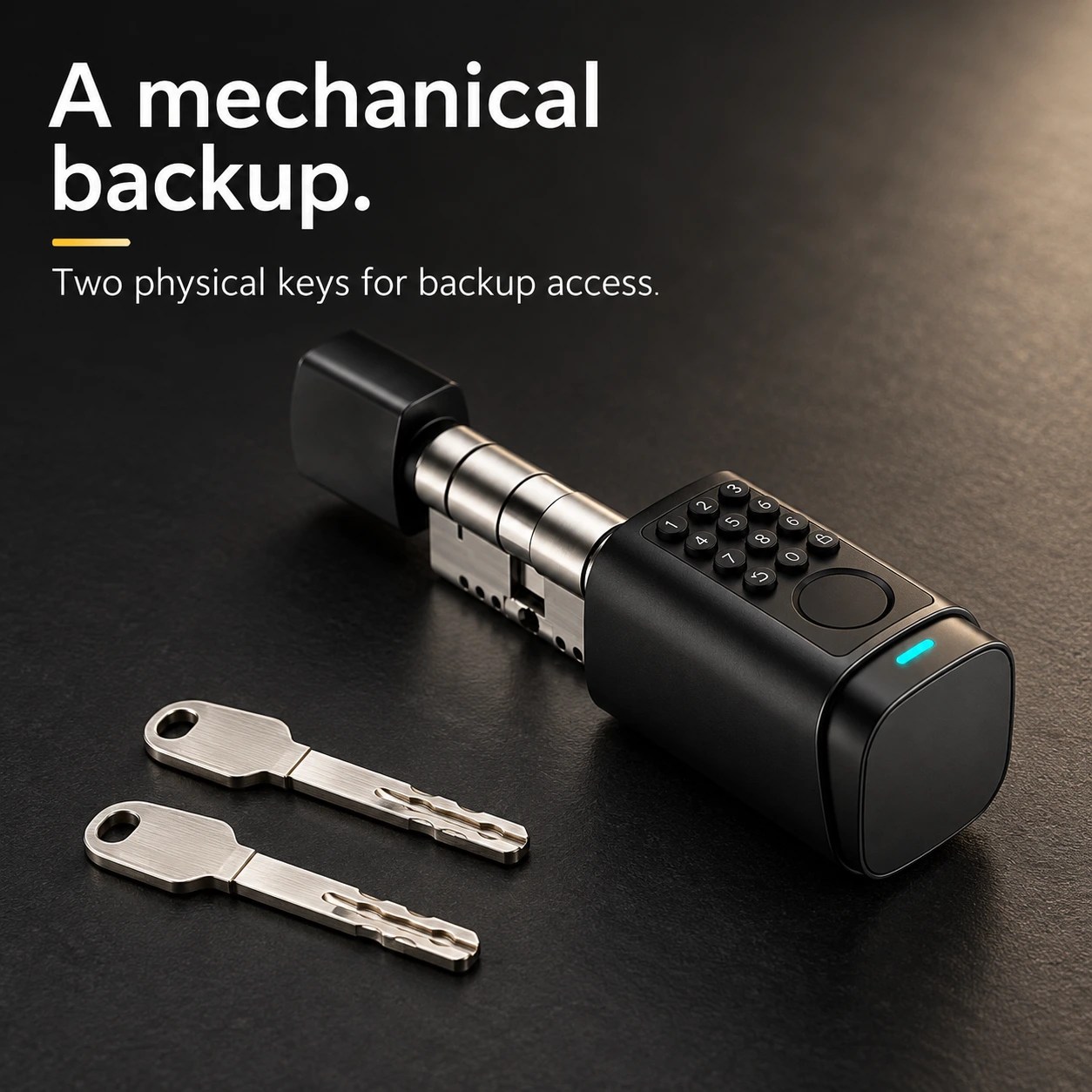 ALTIX ONE Smart Door Lock Cylinder – Fingerprint, PIN, Card & TTLock App (IP66) - image 7