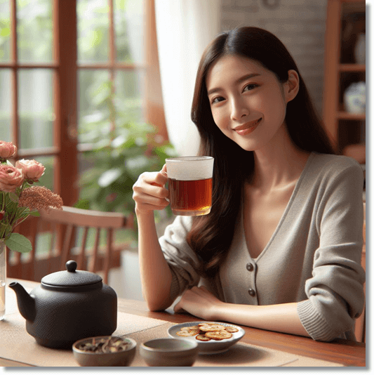 우롱차 효능 및 특성, 활성 성분과 주의점