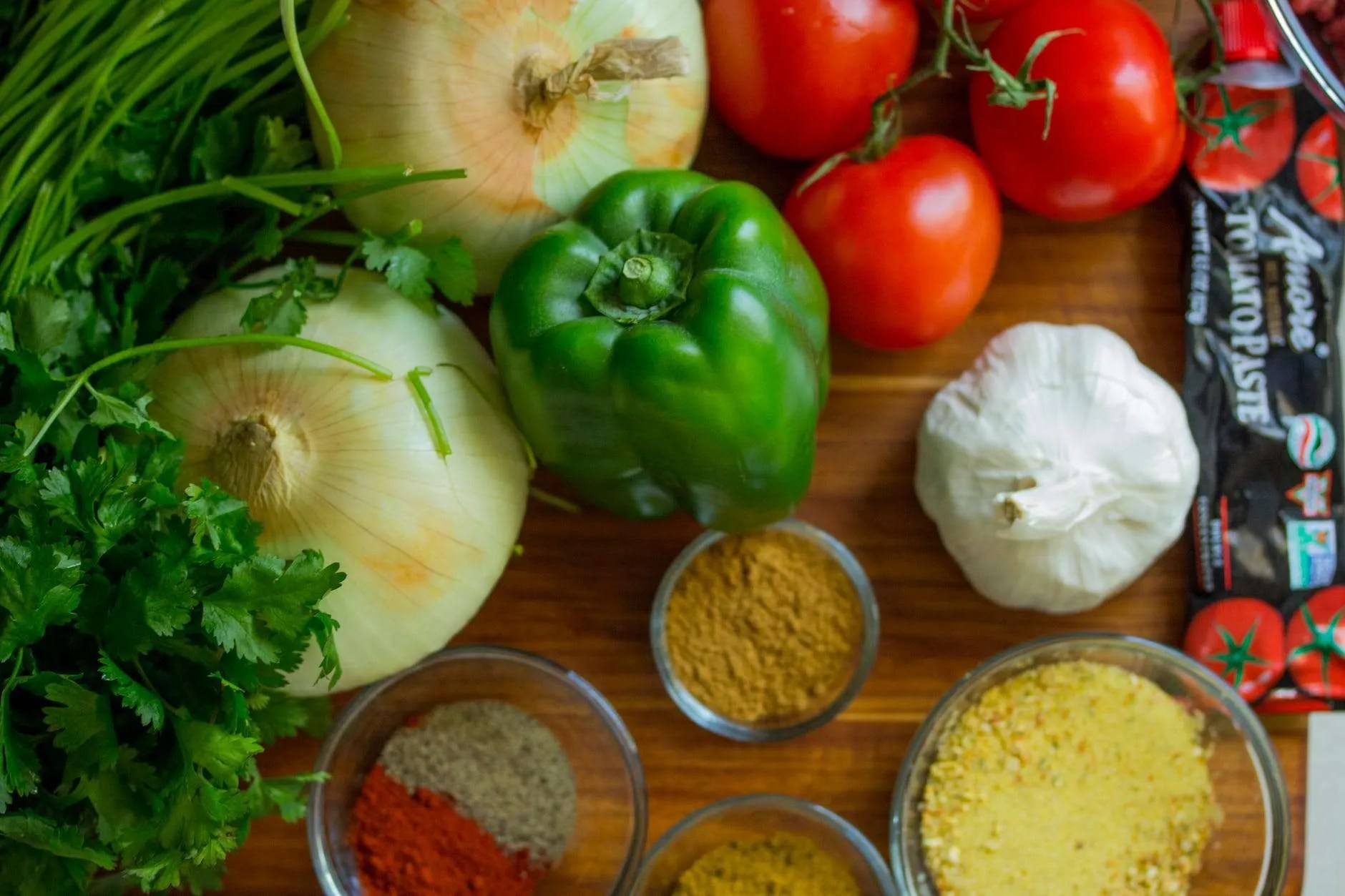 food healthy wood table taco seasoning recipe