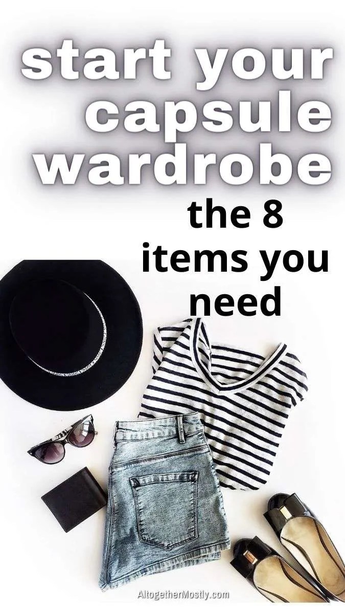 items to start a capsule wardrobe