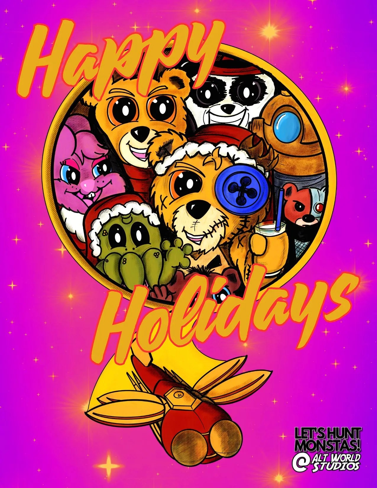 Happy Holidays and a very Merry Christmas to you, and yours from me, Intern Gina, Mr. Button and the crew of the Akitsu! Have a good one, my friends!