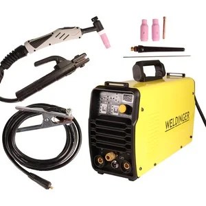 WELDINGER TIG welding machine WE 201PW aluminum spoon stainless steel steel welding