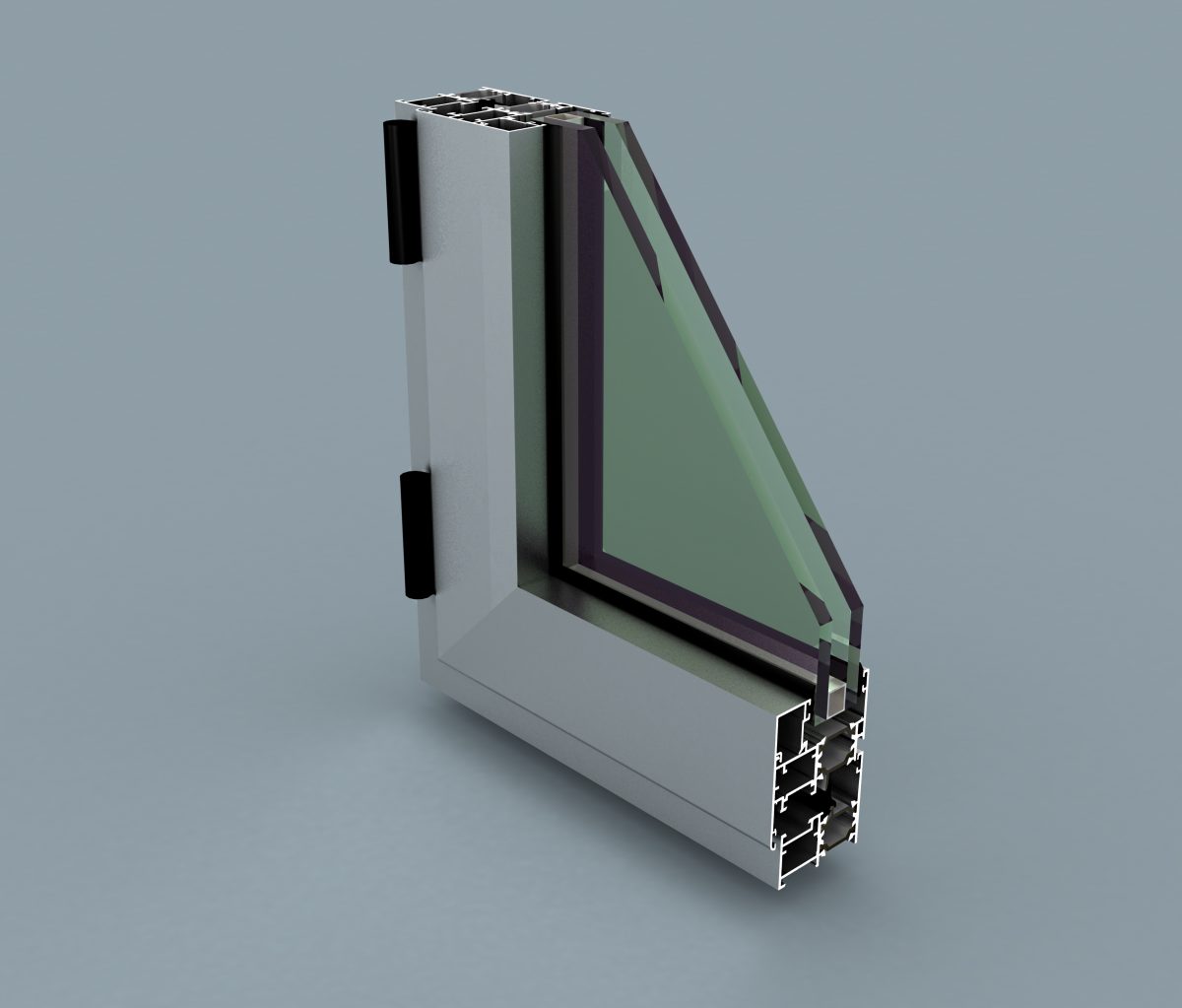 Carpinteria Aluminio Serie Stilo 60 Rpt Grupo Alugom