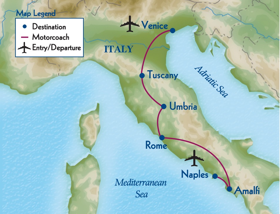 Portrait Of Italy From The Amalfi Coast To Venice 2026 Cal Alumni Portrait Italy 2.9.2024 