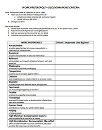 acs worksheet work preferences uva alumni association