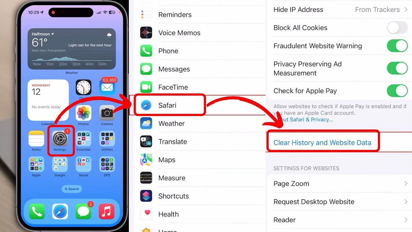3 ways to clear app cache on iphone [without deleting apps]