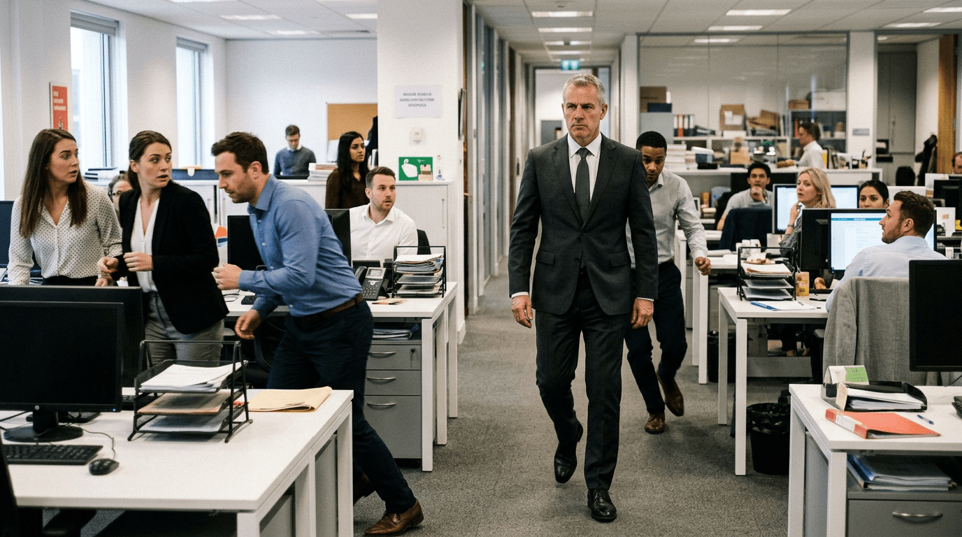 Busy leader setting the tone for the office | alviller.com