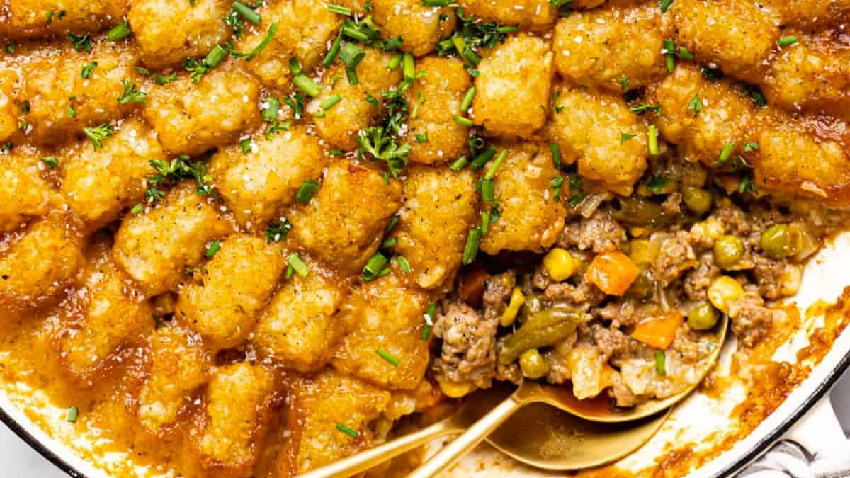 The Best Tater Tot Casserole