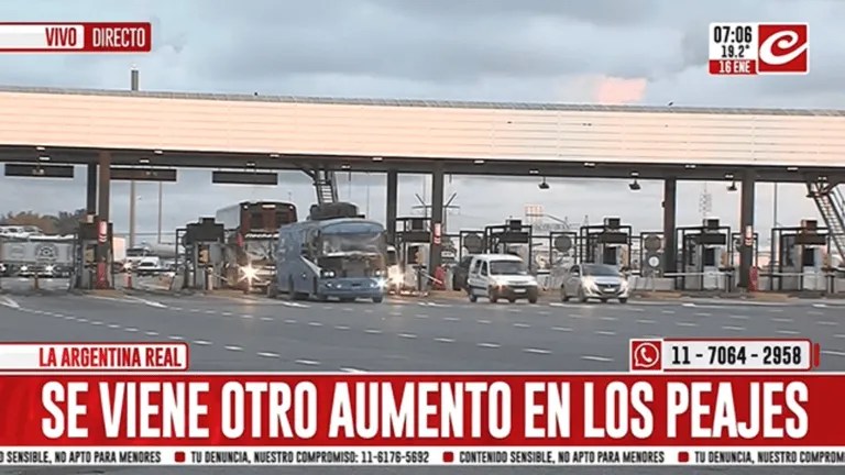 Se viene otro aumento en los peajes… ¿cuánto vas a pagar en febrero?