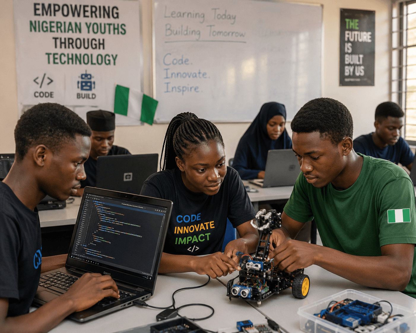 Amahe Charity fundraising for Computer Literacy and Robotics/Coding Training Program