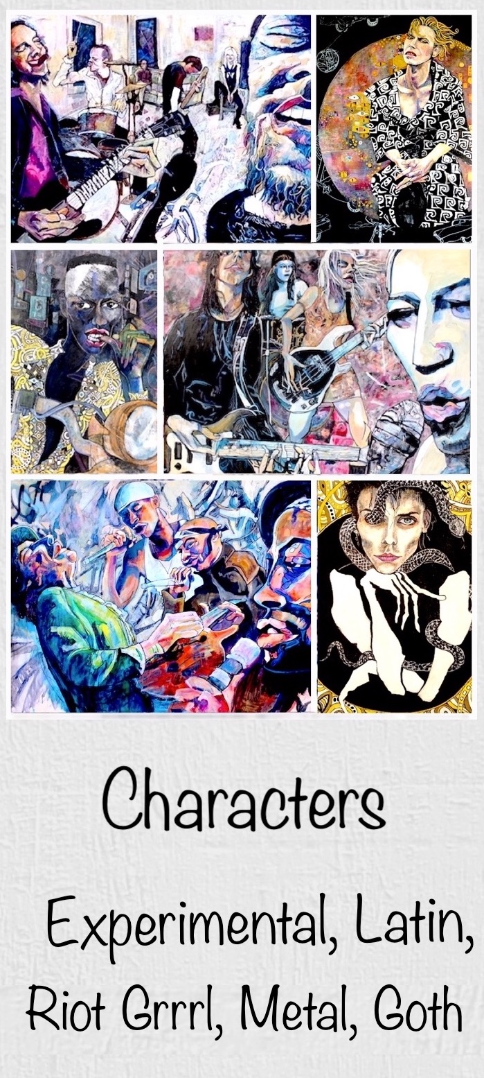 Experimental, Latin, Riot Grrl, Metal, Goth Musicians