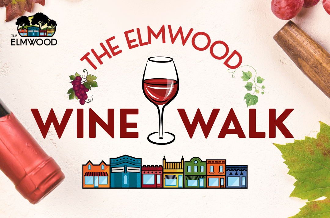 Elmwood Wine Walk, Amalgam will be pouring at Book Society