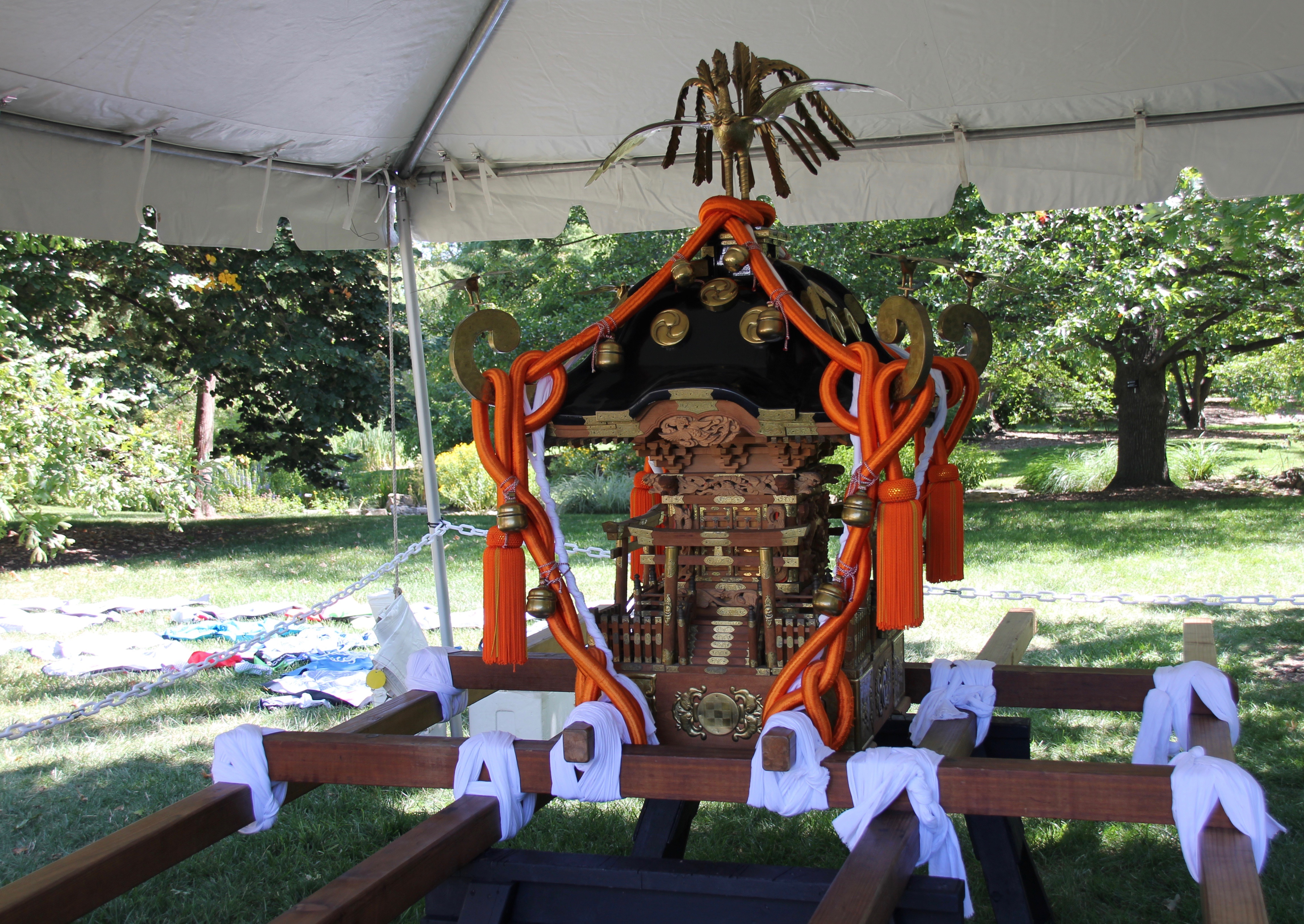 Scenes From The Cornpeta Nagashi Ceremony At The Missouri Scenes From The Cornpeta Nagashi Ceremony At The Missouri