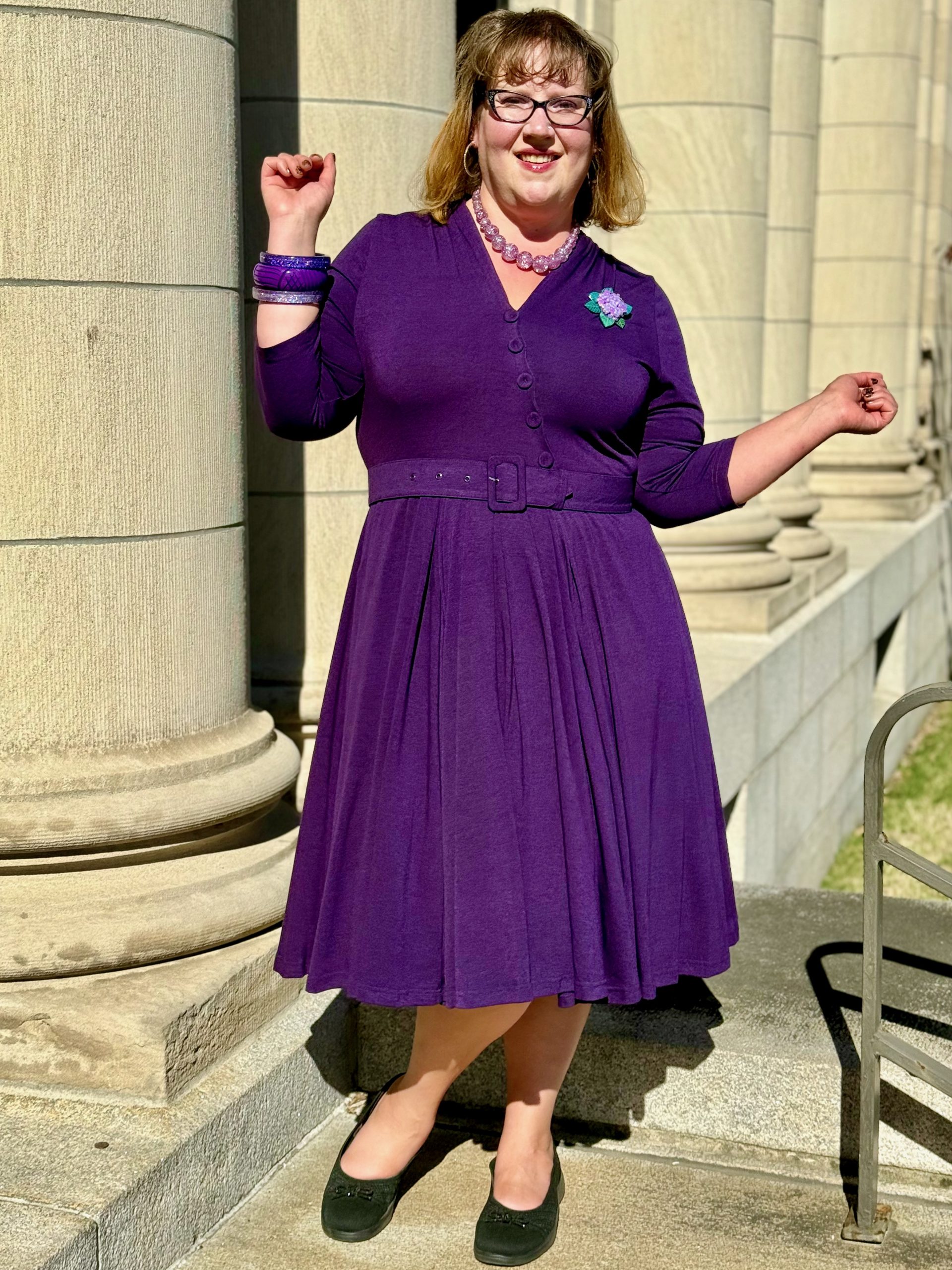 Sartorial Saturday–A Soft and Stretchy Dress for Fall – Amanda Markel