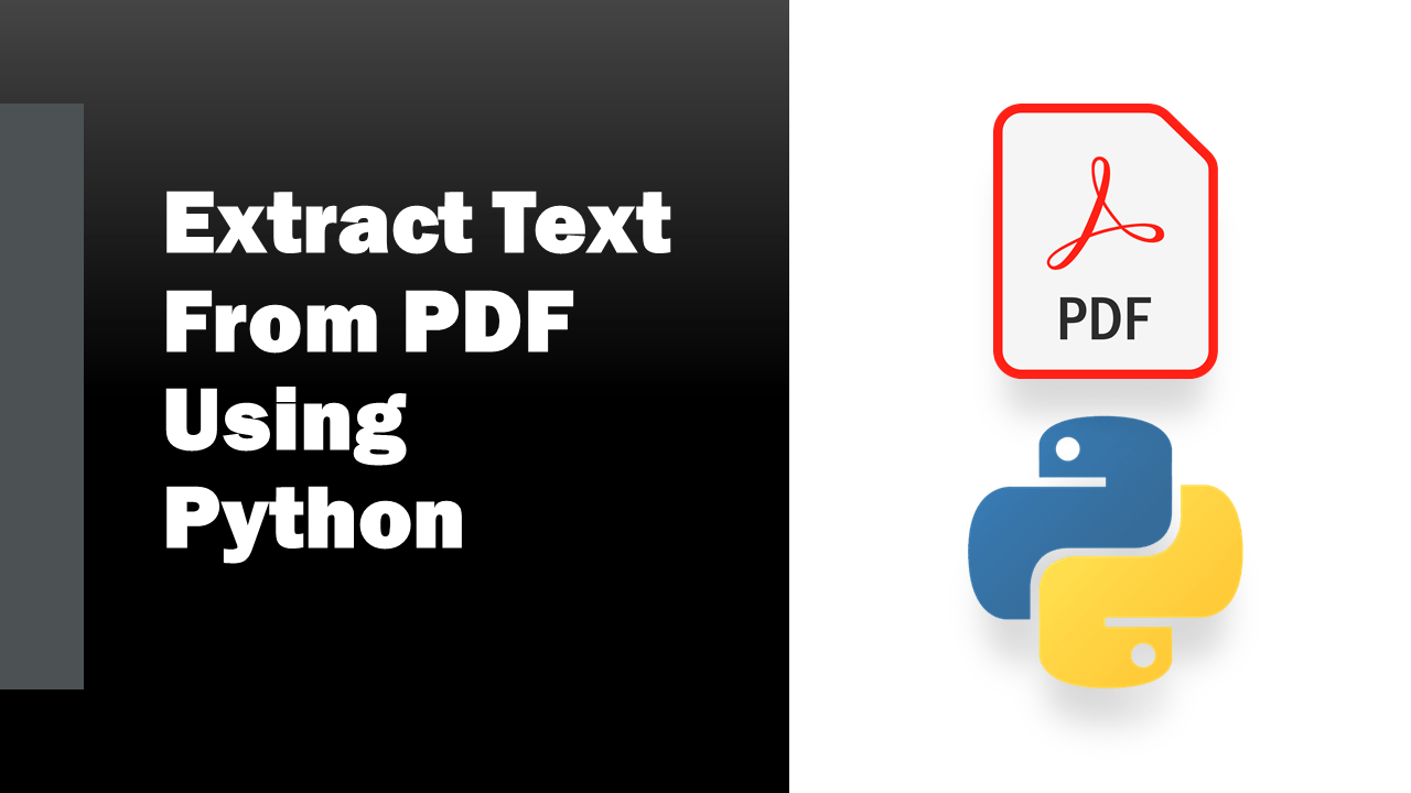Extract Text from PDF using Python