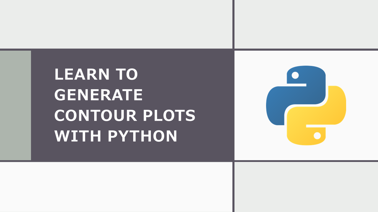 Contour Plots with Python