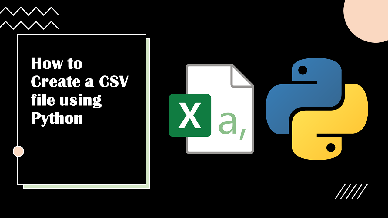 Create a CSV File Using Python