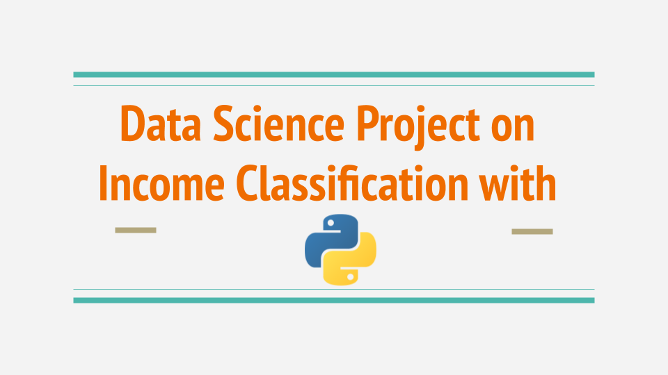 income classification with python