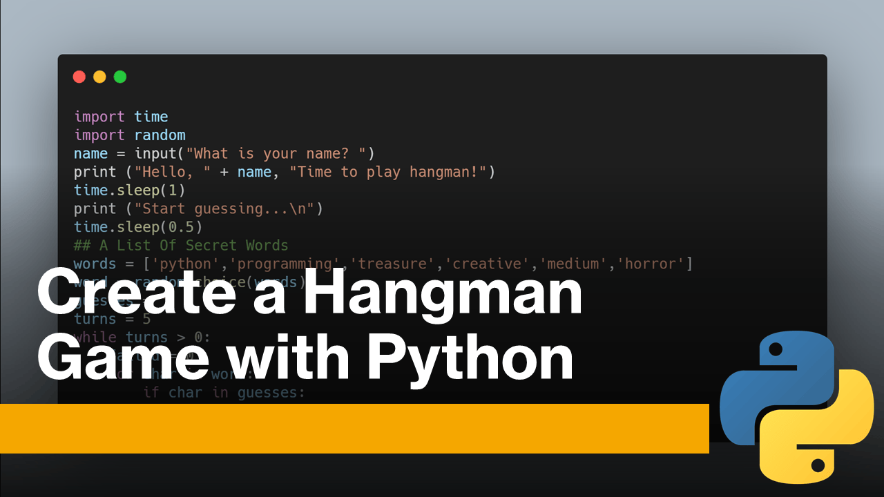 Hangman Game with Python