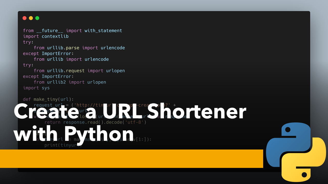 URL Shortener with Python