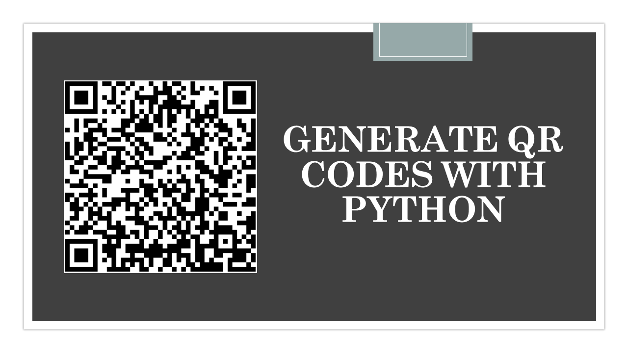 QR Codes with Python