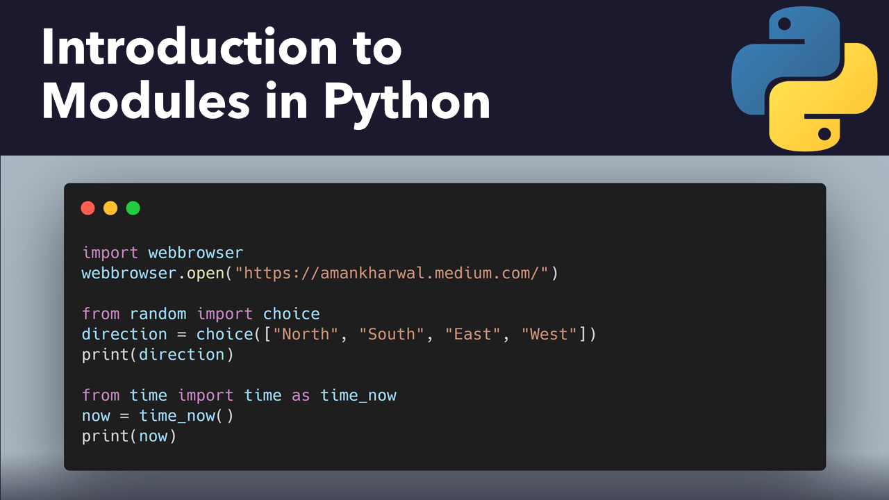 What are Modules in Python?