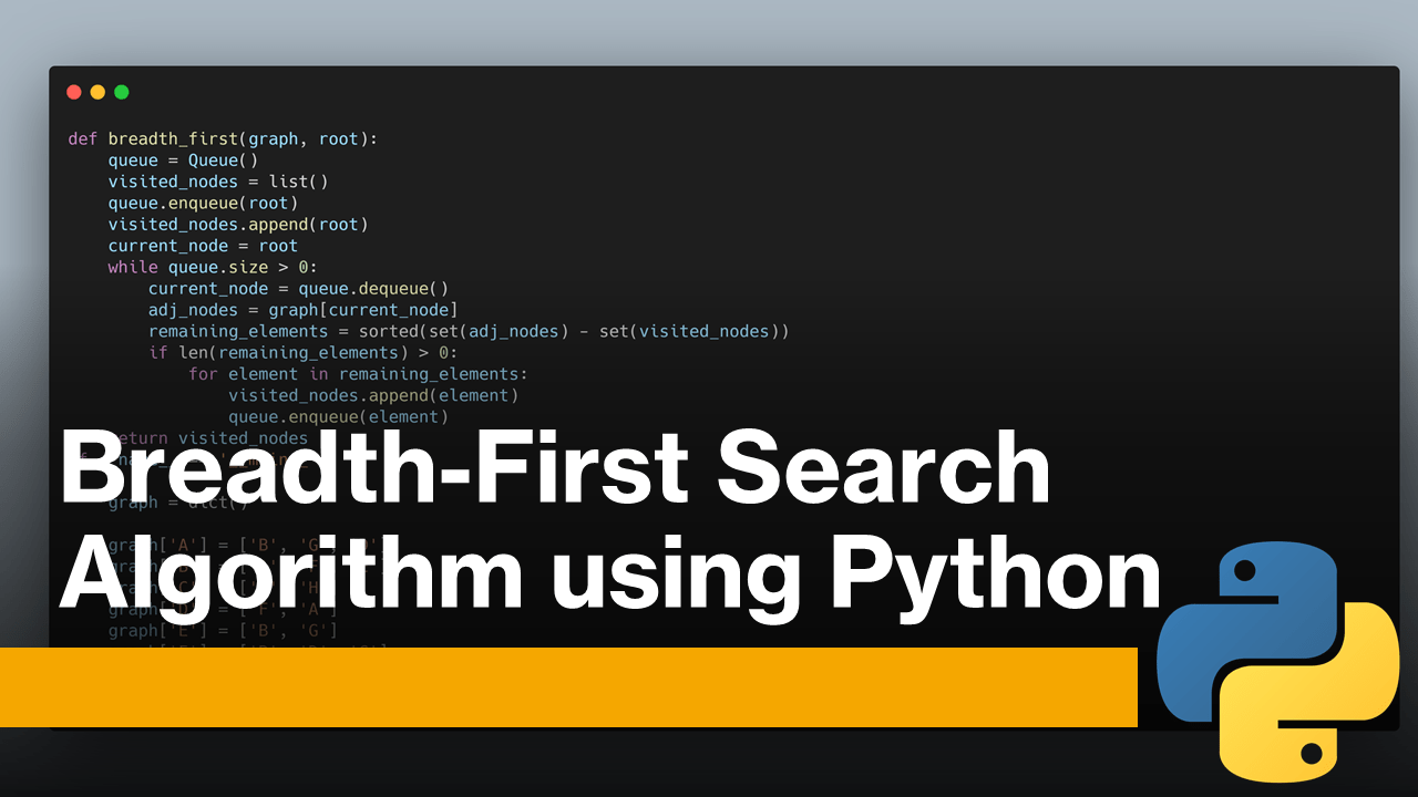 Breadth-First Search using Python