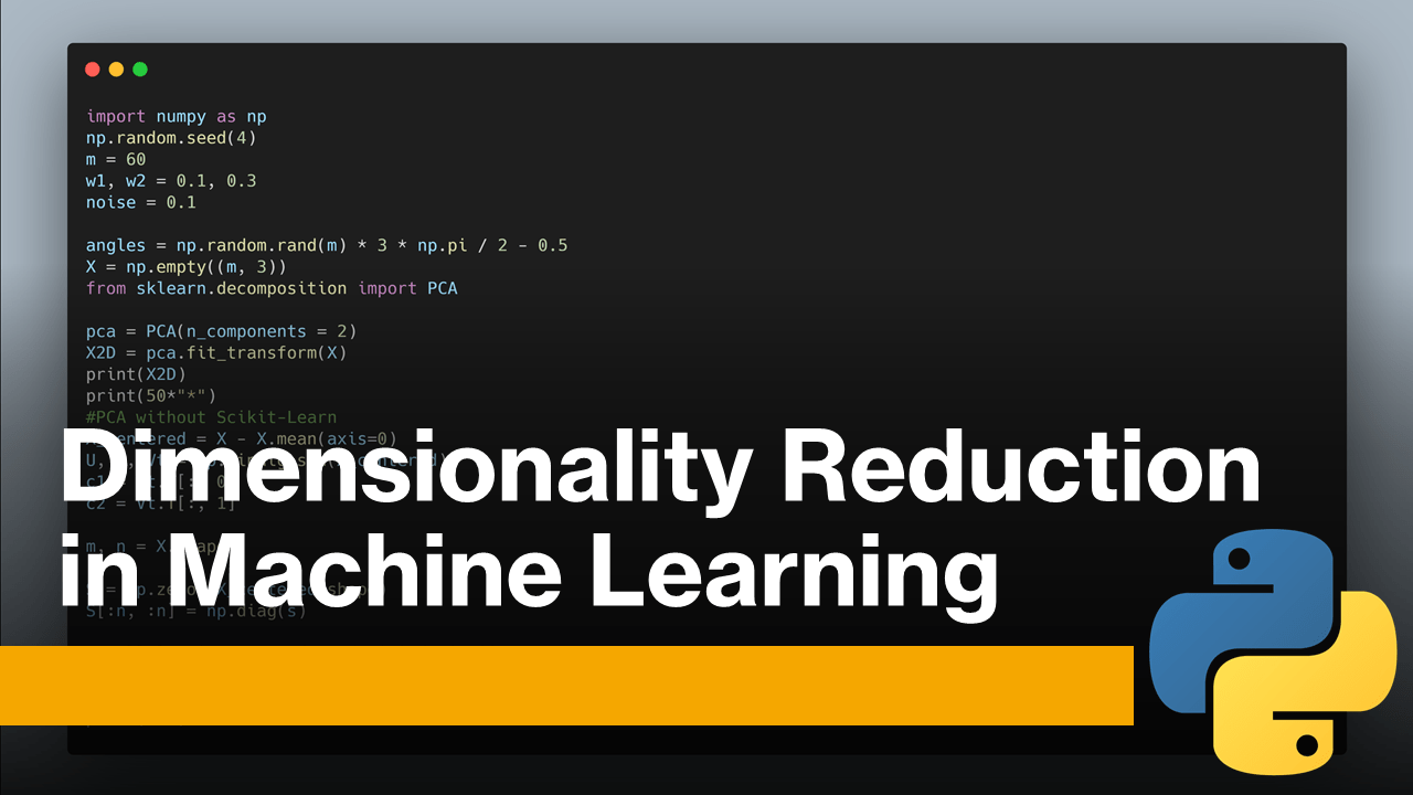Dimensionality Reduction