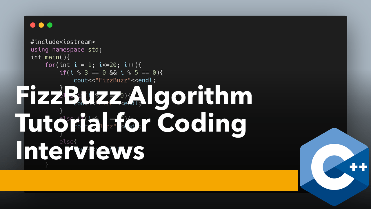 FizzBuzz Algorithm using C++ and Python