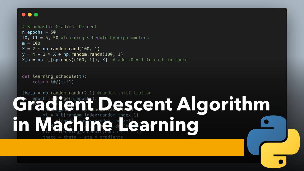 Gradient Descent in Machine Learning