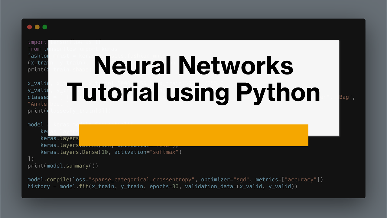 Neural Networks in Machine Learning