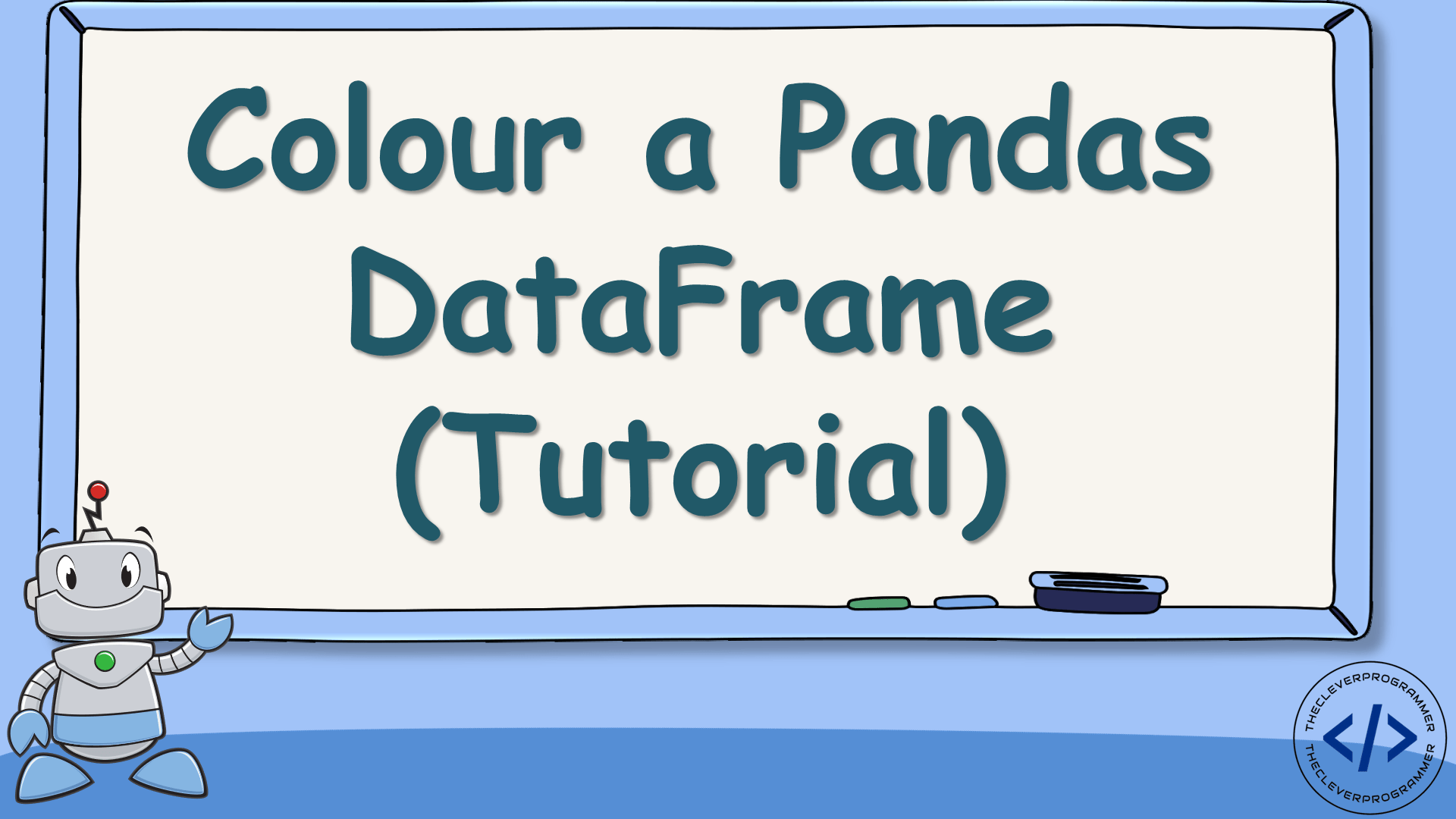 Colour Pandas DataFrame in Python