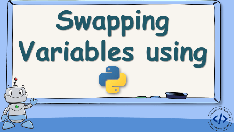 Swap Variables using Python