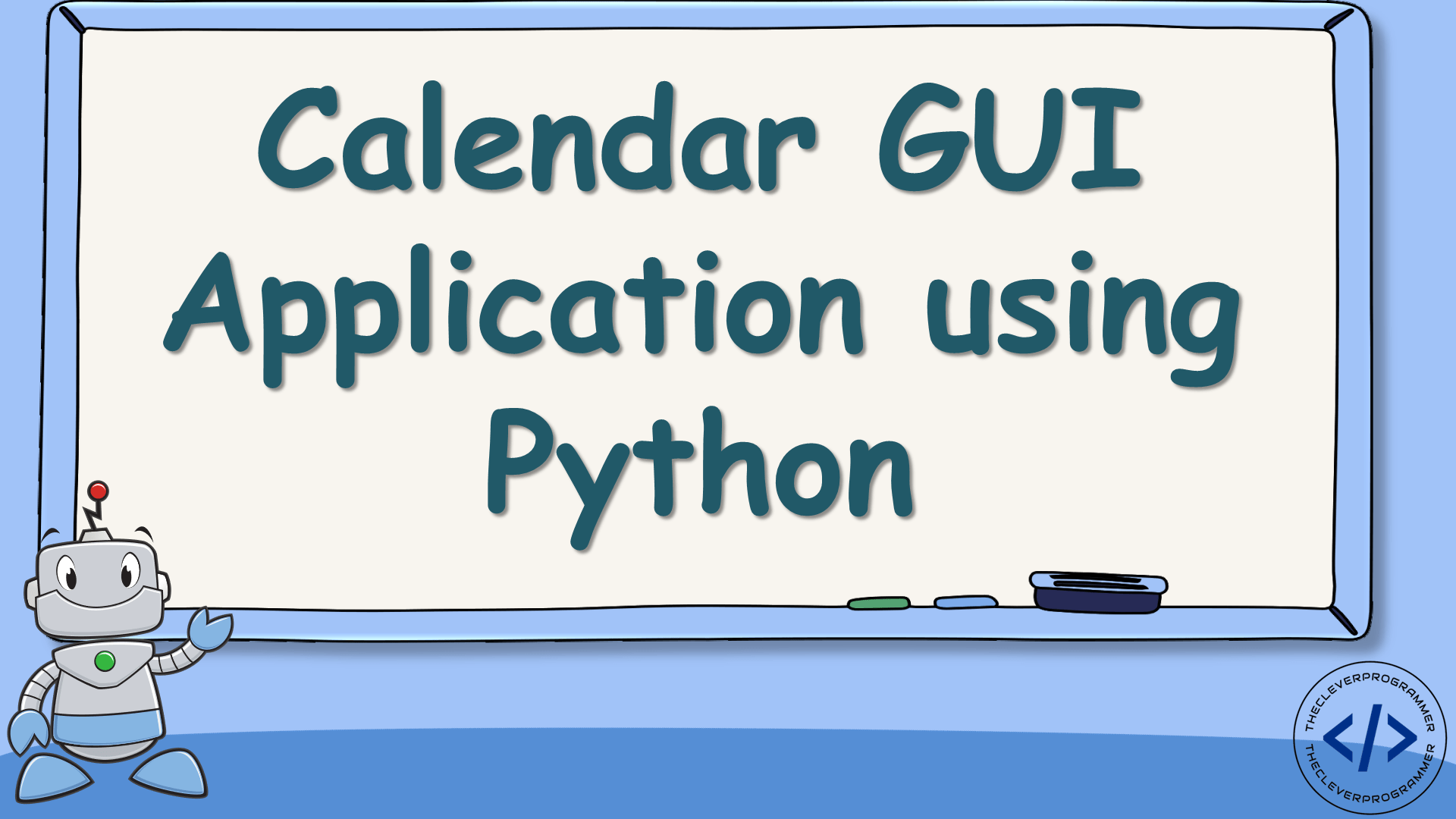 Calendar GUI using Python