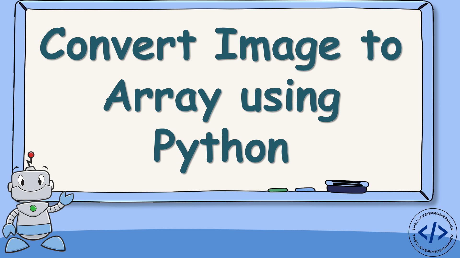 Convert Image to Array using Python