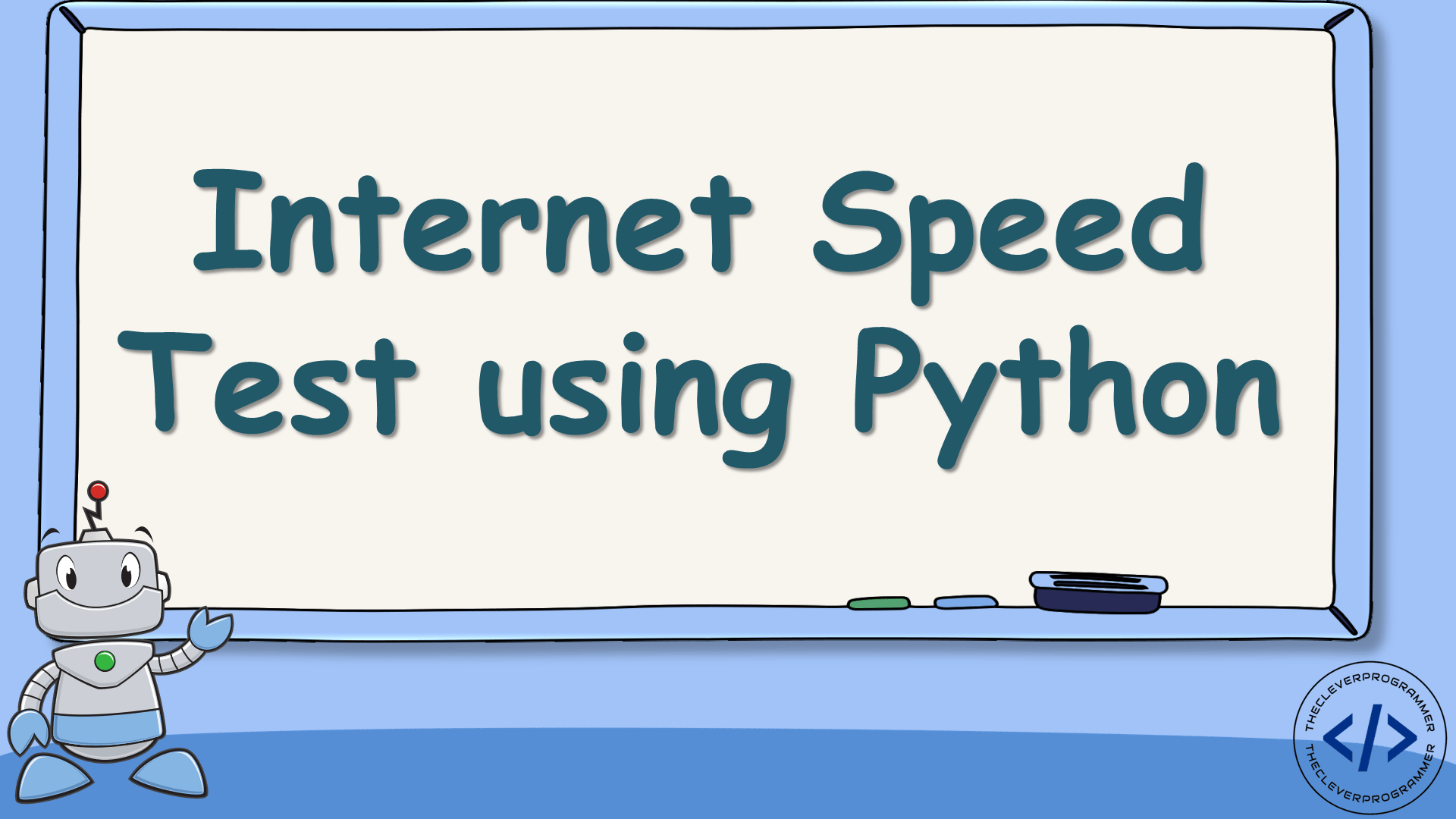 Internet Speed Test using Python