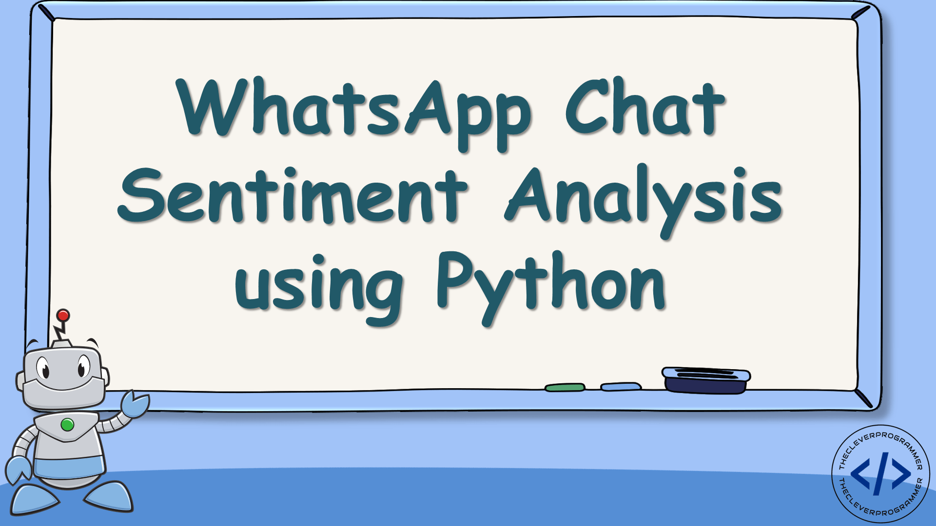 WhatsApp Chat Sentiment Analysis using Python