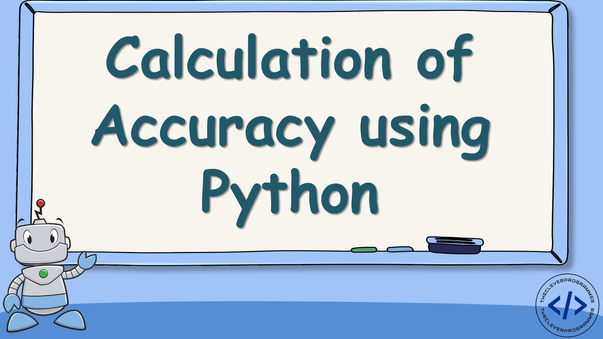 Calculation of Accuracy using Python
